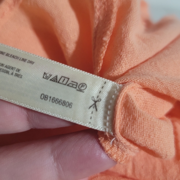 NWOT Free People Auralie Maxi Boho Gauze Summer Dress Size M - Picture 8 of 11